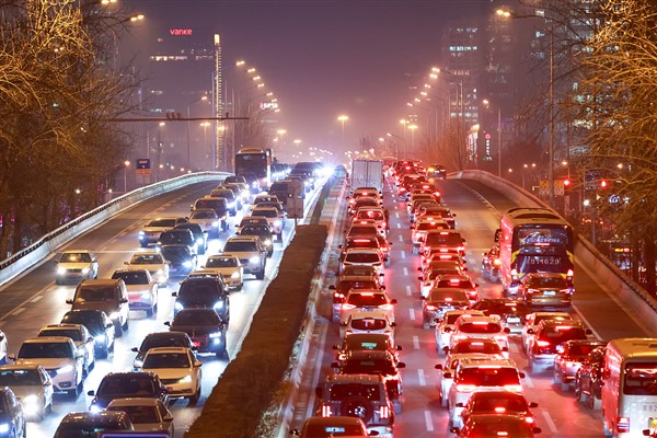 Çin'deki motorlu araç sayısı 426 milyona ulaştı