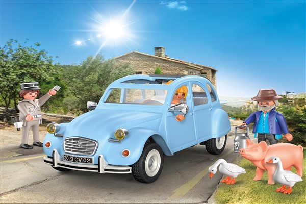 Citroen 2 CV Playmobil ile yeni hikayeler peşinde