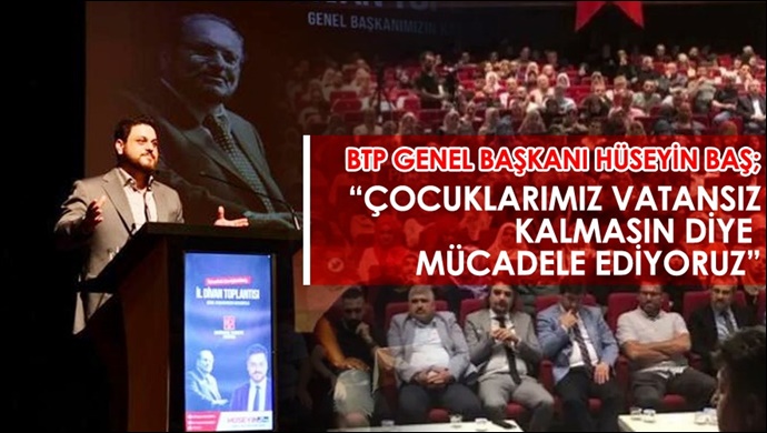 “Çocuklarımız vatansız kalmasın diye mücadele ediyoruz”