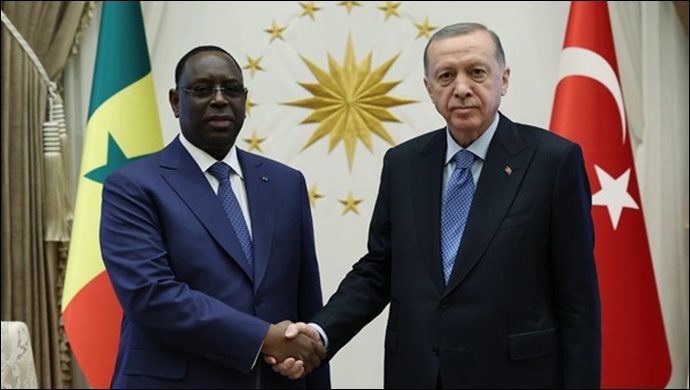 Cumhurbaşkanı Erdoğan, Senegal Cumhurbaşkanı Sall ile ortak basın toplantısı düzenledi