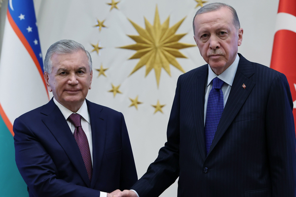 Cumhurbaşkanı Erdoğan: Filistin meselesine Özbekistan'la aynı zaviyeden bakıyoruz