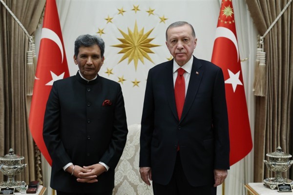 Cumhurbaşkanı Erdoğan, Hindistan Büyükelçisi Paul'u kabul etti