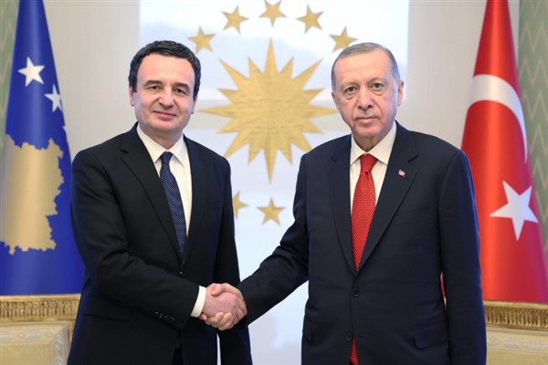 Cumhurbaşkanı Erdoğan, Kosova Başbakanı Kurti'yi kabul etti
