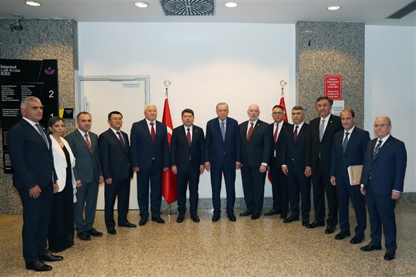 Cumhurbaşkanı Erdoğan, Türk Devletleri Teşkilatı Yargı Kurulları Toplantısı'na katıldı