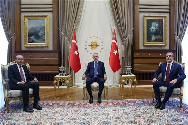 Cumhurbaşkanı Erdoğan, Ürdün Başbakan Yardımcısı Safadi'yi kabul etti