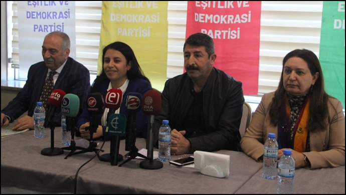 DEM Parti Şanlıurfa adaylarını tanıttı-[VİDEO]