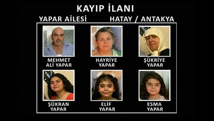 Depremzedeler yakınlarını el ilanlarıyla arıyor