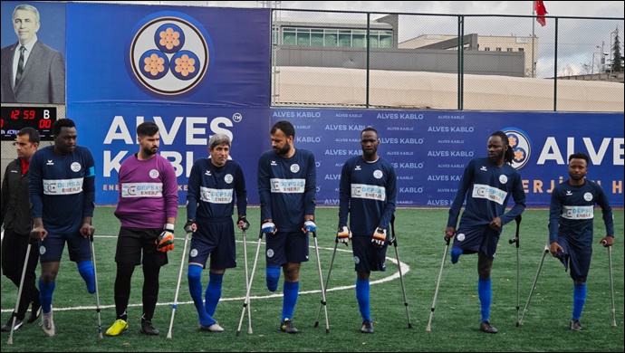 Depsaş Enerji Ampute Futbol Takımından Anlamlı Galibiyet