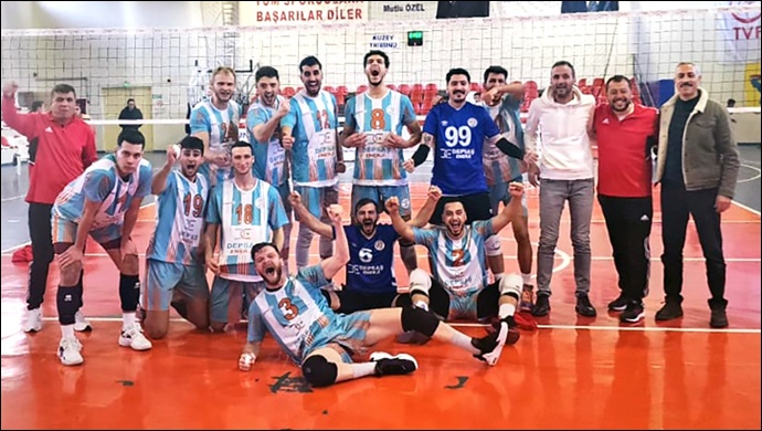 DEPSAŞ Enerji Voleybol Takımı Zirve Yarışını Sürdürüyor