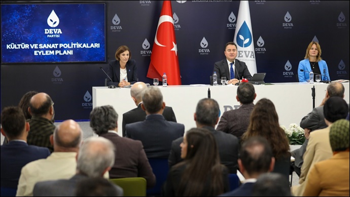 Deva Partisi’nden Kültürel Atılım Eylem Planı ​‘Baskıcı, sansürcü, otoriter zihniyeti bitireceğiz’