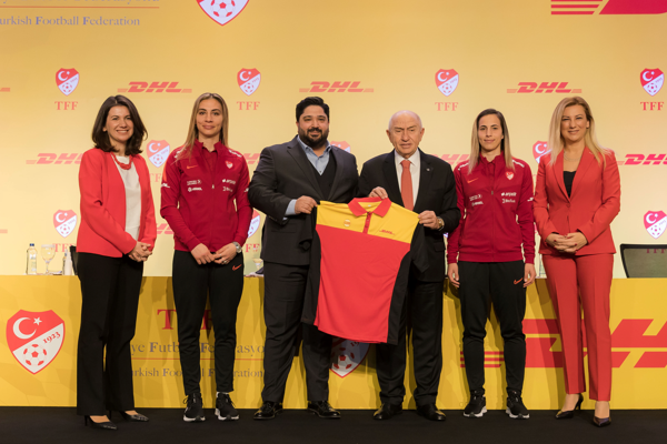 DHL Express, TFF Kadın Milli Takımları ana sponsoru oldu