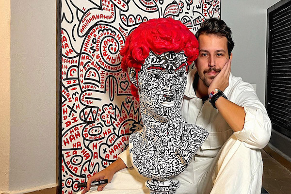 Doodle sanatçısı Küntay Tarık Evren, Madame Tussauds İstanbul ziyaretçilerini şaşırtacak