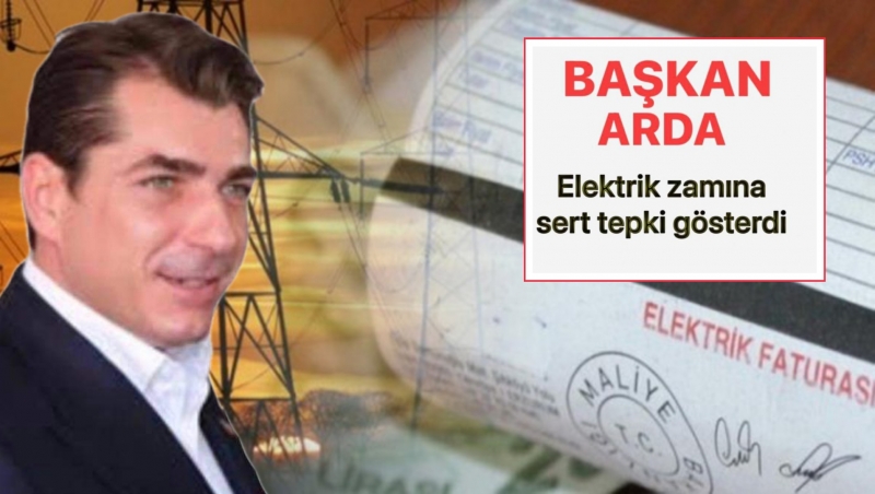  DP'li Başkan Ekrem Eray Arda:Yüksek elektrik faturaları ve elektrik kesintileri yurttaşı kıskaca aldı!