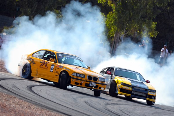 Drift heyecanı İzmir Park'ta yaşandı