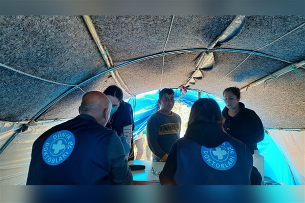  Dünya Doktorları deprem bölgesinde yedi ayda 20 bin kişiye ulaştı