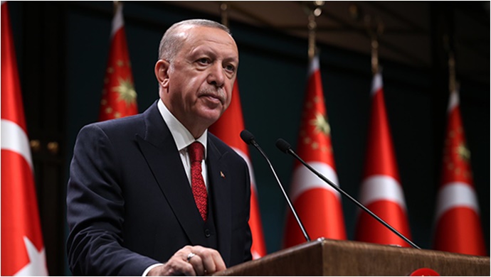 Erdoğan, 30. İstişare ve Değerlendirme Toplantısı kapanışında konuşuyor