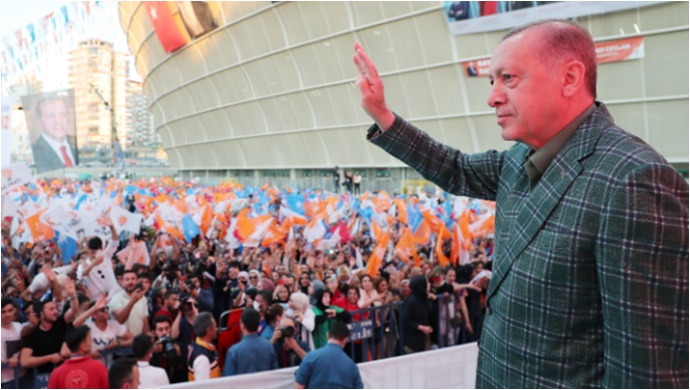 Erdoğan, Bir Gençlik Şöleni'nde konuştu
