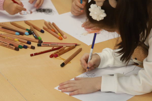 Eskişehir'de minikler sanata ilk adımı attı
