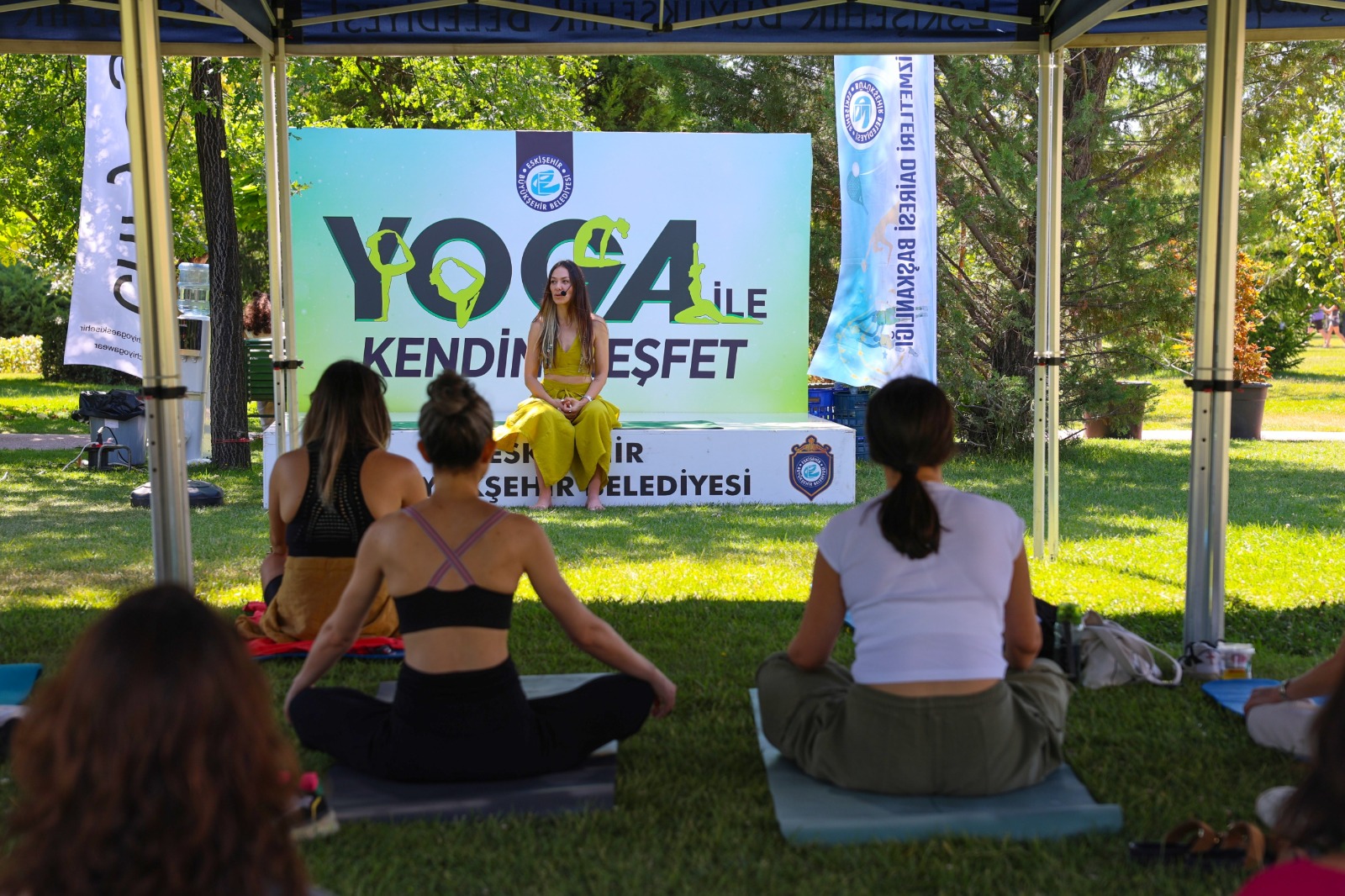 Eskişehir'de “Yoga ile Kendini Keşfet” etkinliği düzenlendi