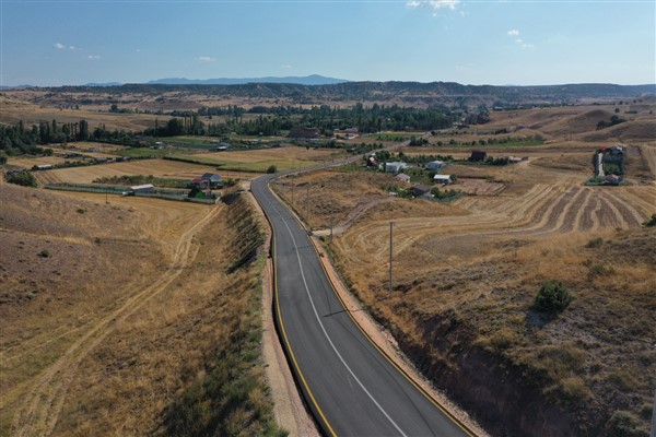 Eskişehir Kızılinler yolunda çalışmalar tamamlandı