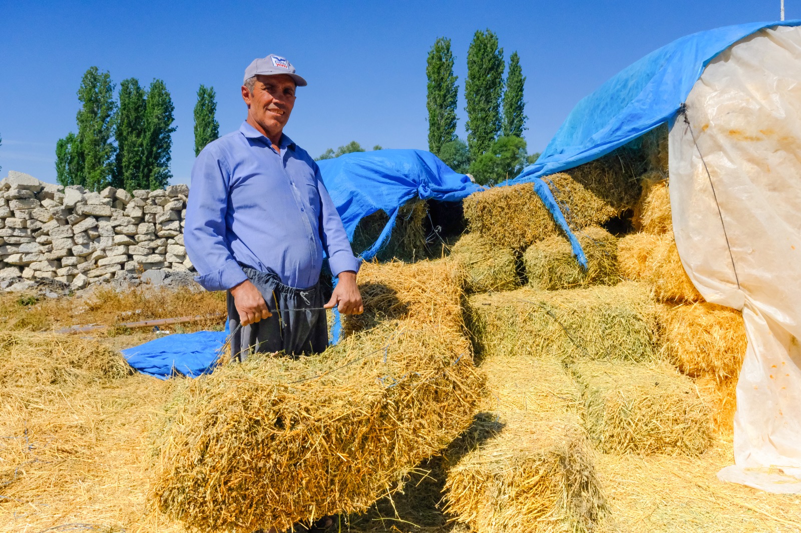 Eskişehirli çiftçiye belediyeden destek