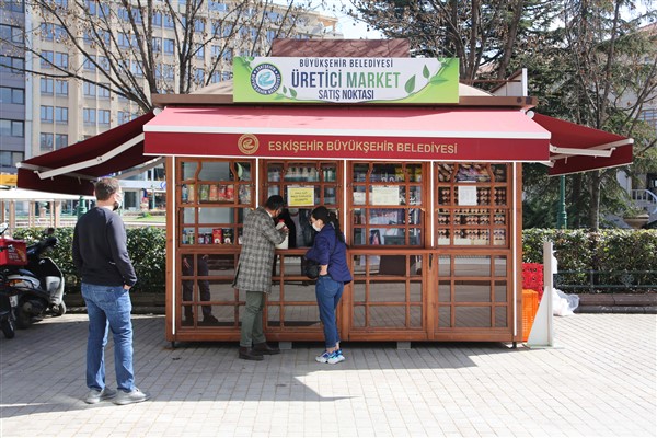 Eskişehirliler Üretici Marketler'de buluşuyor