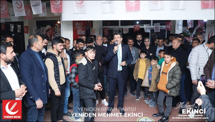 Eyübiye'de Mehmet Ekinci Fırtınası Hız Kesmiyor!