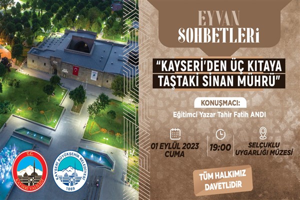 Eyvan Sohbetleri'nde Mimar Sinan konuşulacak