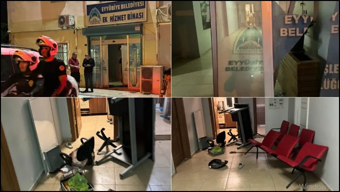 Eyyübiye Belediyesi’nde Saldırı Sonrası İdari Soruşturma Başlatıldı