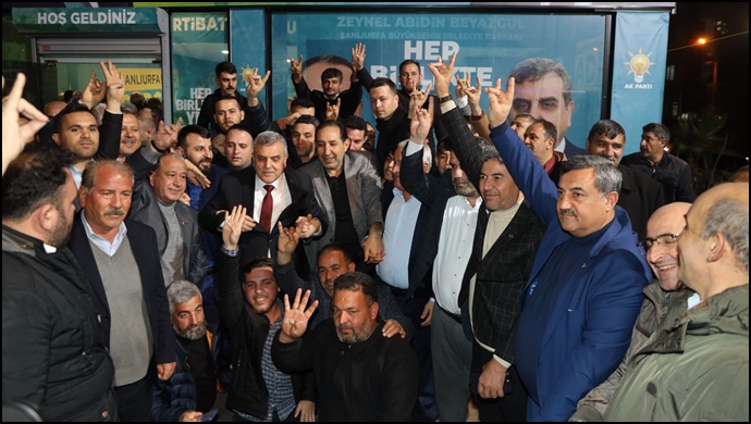 Eyyüpoğlu ve Bucak'tan Başkan Beyazgül'e tam destek
