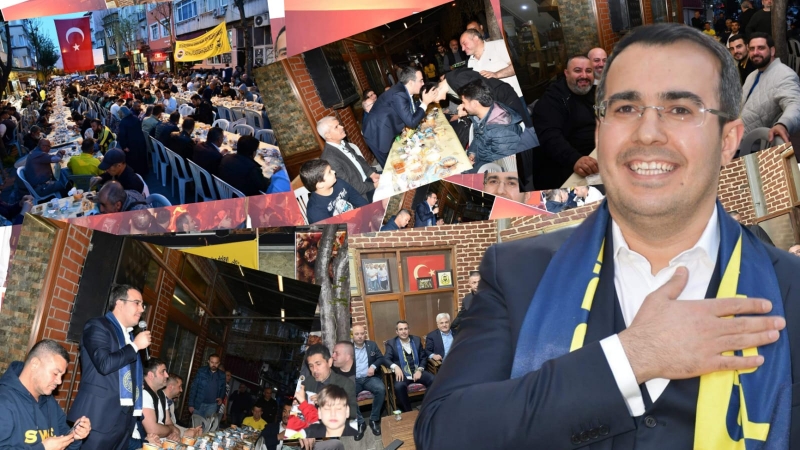 Fenerbahçe Kongre Üyesi Tokdemir'den Fatih'te Bin 200 kişilik sokak iftarı-(VİDEO)