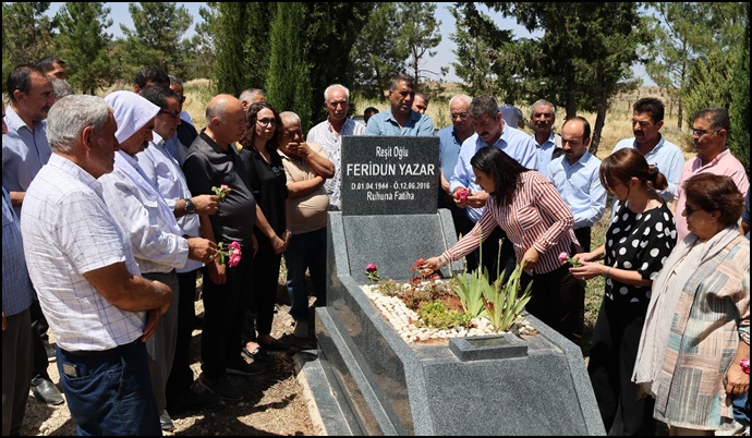 Feridun Yazar mezarı başında anıldı