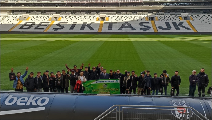 Fırat'ın Çocukları Beşiktaş'a Konuk Oldu-(VİDEO)