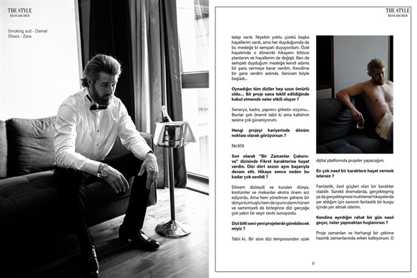 Furkan Palalı, İtalyan dergisine kapak oldu