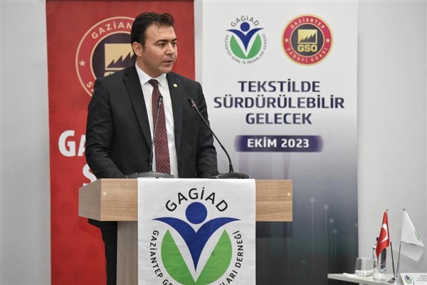 GAGİAD Başkanı Koçer, Tekstilde Sürdürülebilir Gelecek Paneli’nde konuştu
