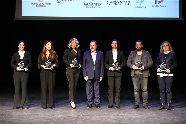 Gaziantep Dize Film Festivali ödül töreni düzenlendi  