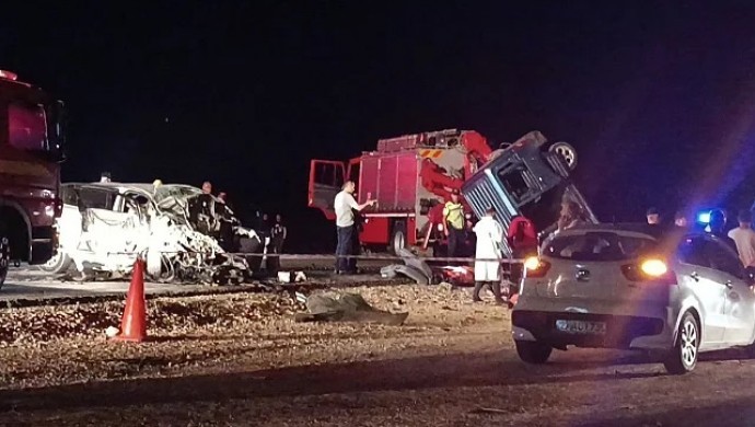 Gaziantep'te kaza: 6 ölü, 1 yaralı