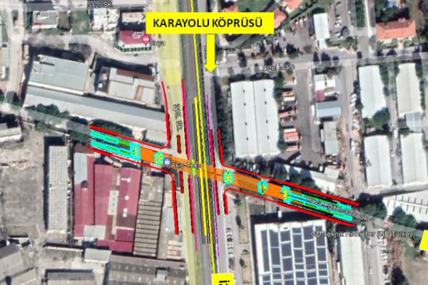 Gaziemir'e yeni taşıt üst geçidi geliyor