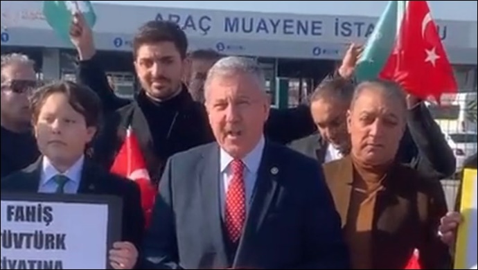 Gelecek Partili Özdağ’dan TÜVTÜRK Protestosu
