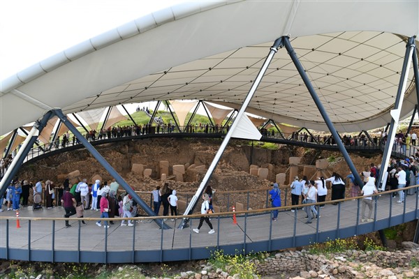 Göbeklitepe, bayram tatili boyunca 55 bin 573 ziyaretçiyi ağırladı