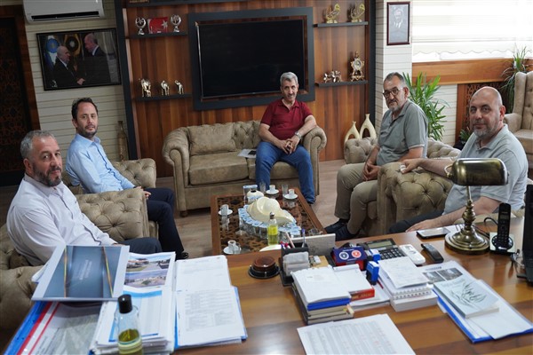Göreve yeni gelen İlçe Müftüsü Yasin Yıldız’dan Başkan Aydın'a ziyaret
