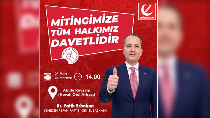 Gülpınar 'dan büyük Şanlıurfa mitingine davet