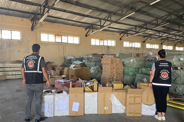 Gümrük Muhafaza ekipleri Mersin’de hayali ihracata geçit vermedi
