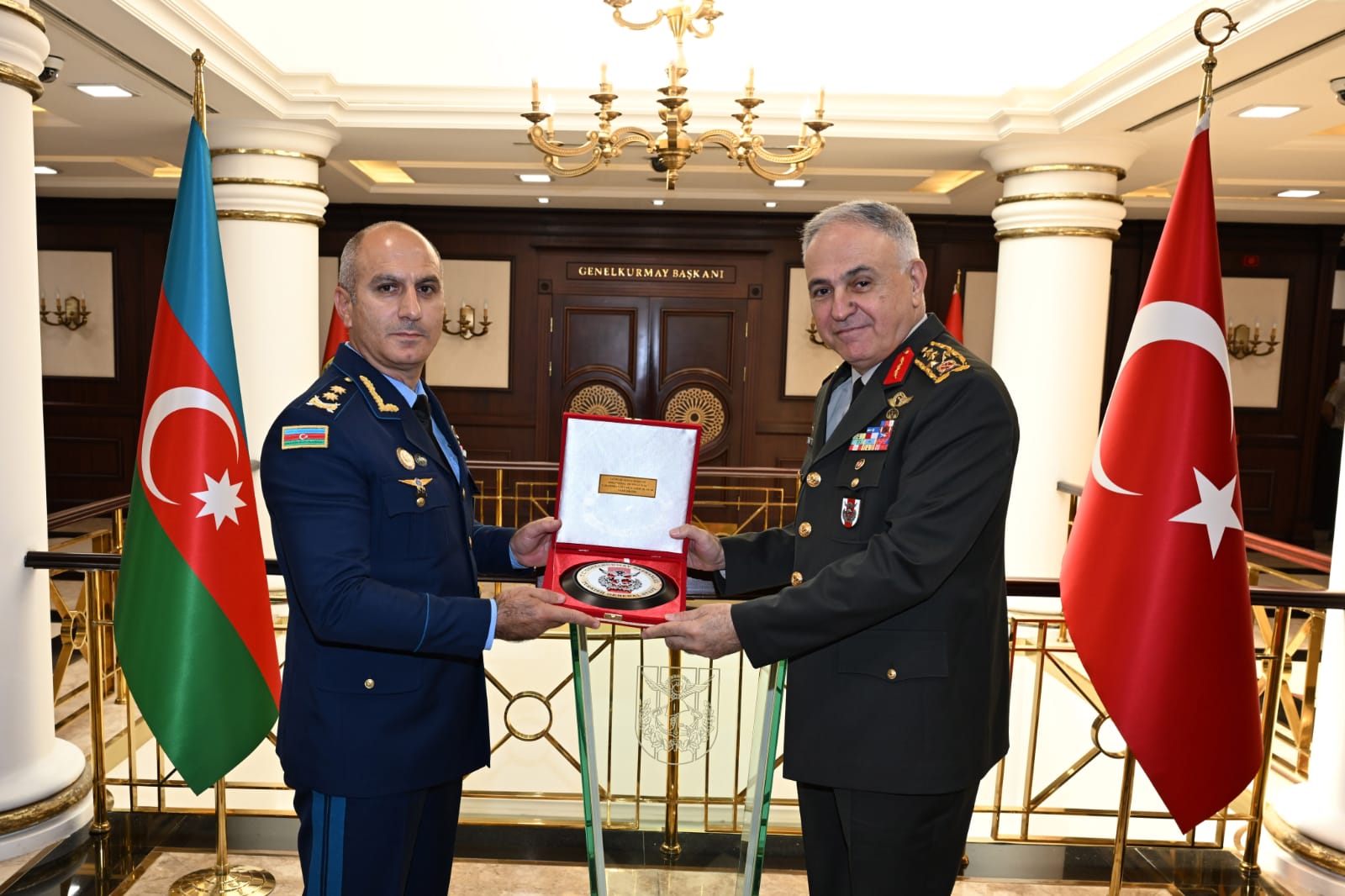 Gürak, Azerbaycan Hava Kuvvetleri Komutanı Tümgeneral İslamzade'yi kabul etti