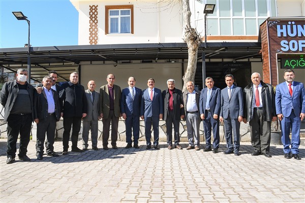 Gürkan: ‘‘Malatya’daki esnafın huzurlu ve rahat çalışması için yoğun bir şekilde çalışıyoruz’’
