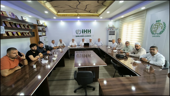 Halepçe'den Şanlıurfa İHH'ya Ziyaret