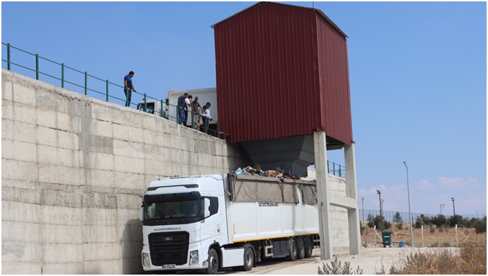 Halfeti'de Katı Atık İstasyonu Hizmete Girdi Çevre Kirliliğine Son