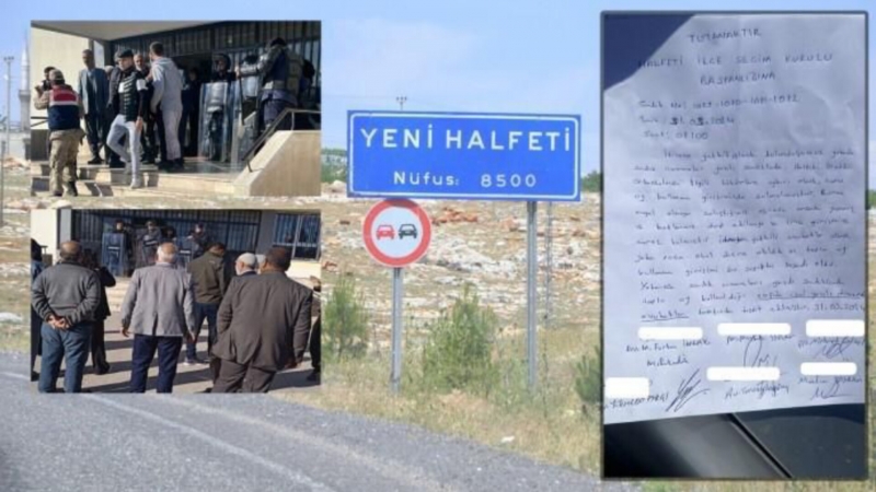 Halfeti'de Seçim Günü Usulsüzlük ve darp İddiaları : Sandık başında gerilim yükseldi