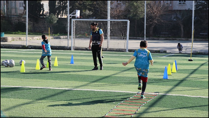 Haliliye Belediyesi Futbol Okulu Miniklerin Adresi Oldu