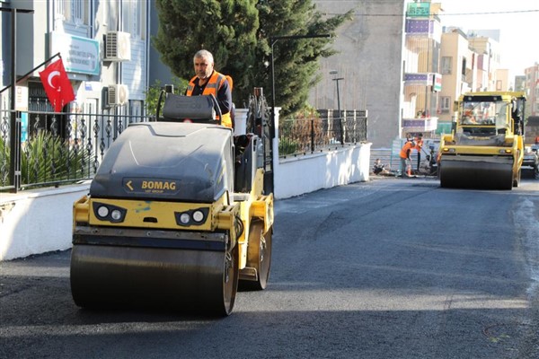 Haliliye Belediyesi’nin üstyapı çalışmaları devam ediyor